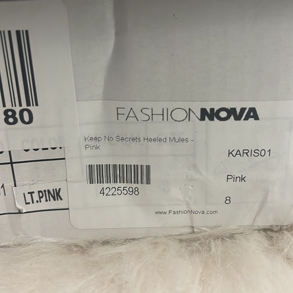 BABY PINK MULES - Picture 3 of 8